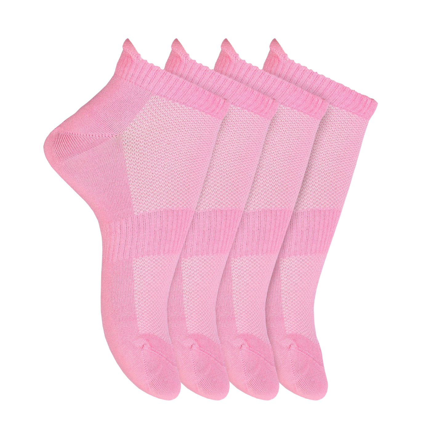 Elyfer-Pink-Bamboo-Ankle-Socks-for-Women-and-Men #color_pink