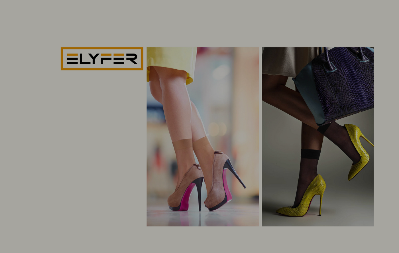 The Bold Statement of Styling Sheer Socks