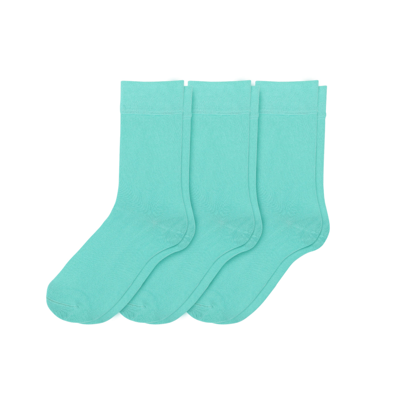 Elyfer-Socks-Mint-Green-Bamboo-Crew-Socks-for-Women #color_mint