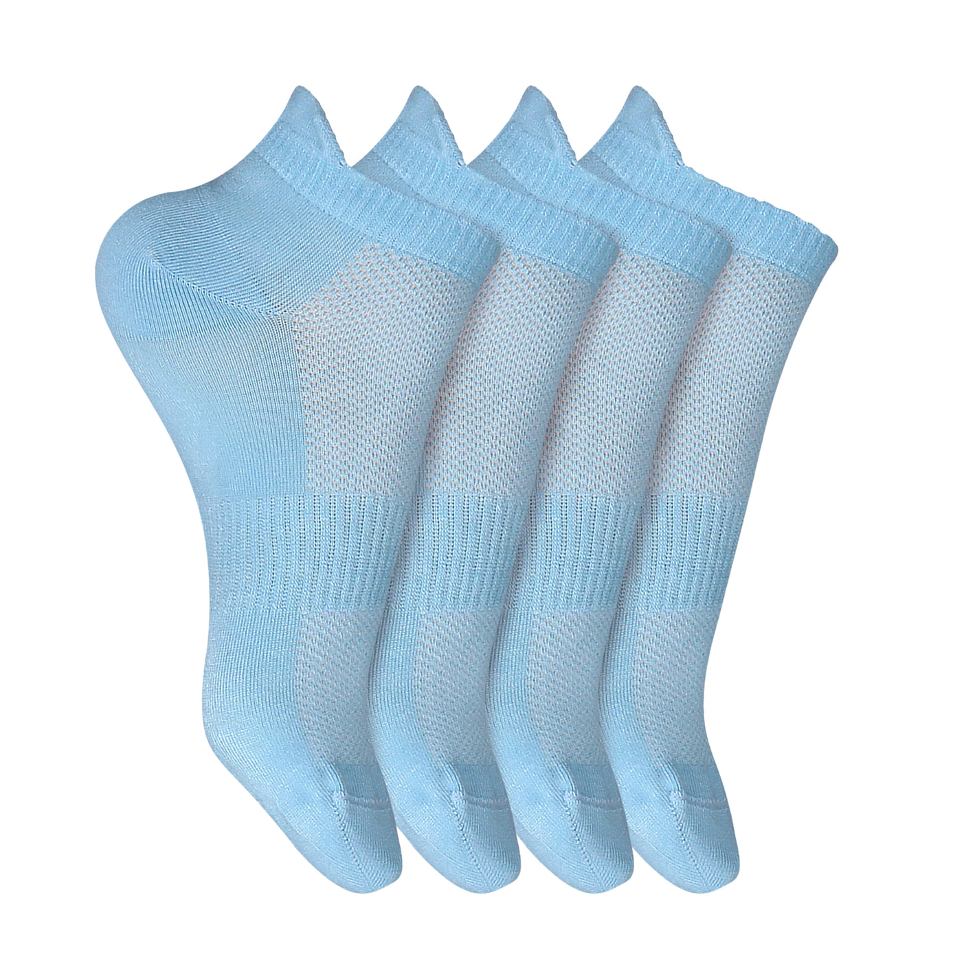 Elyfer-Pool-Blue-Bamboo-Ankle-Socks-for-Women-and-Men #color_blue