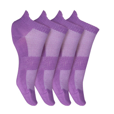 Elyfer-Purple-Bamboo-Ankle-Socks-for-Women-and-Men #color_purple