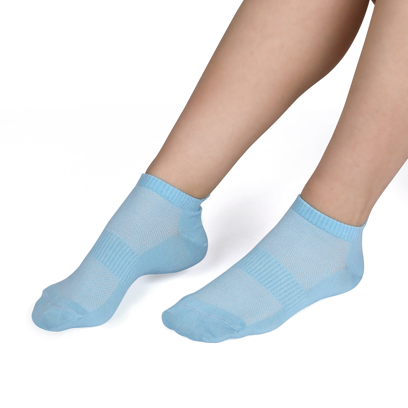 Elyfer-Pool-Blue-Bamboo-Ankle-Socks-for-Women-and-Men #color_blue