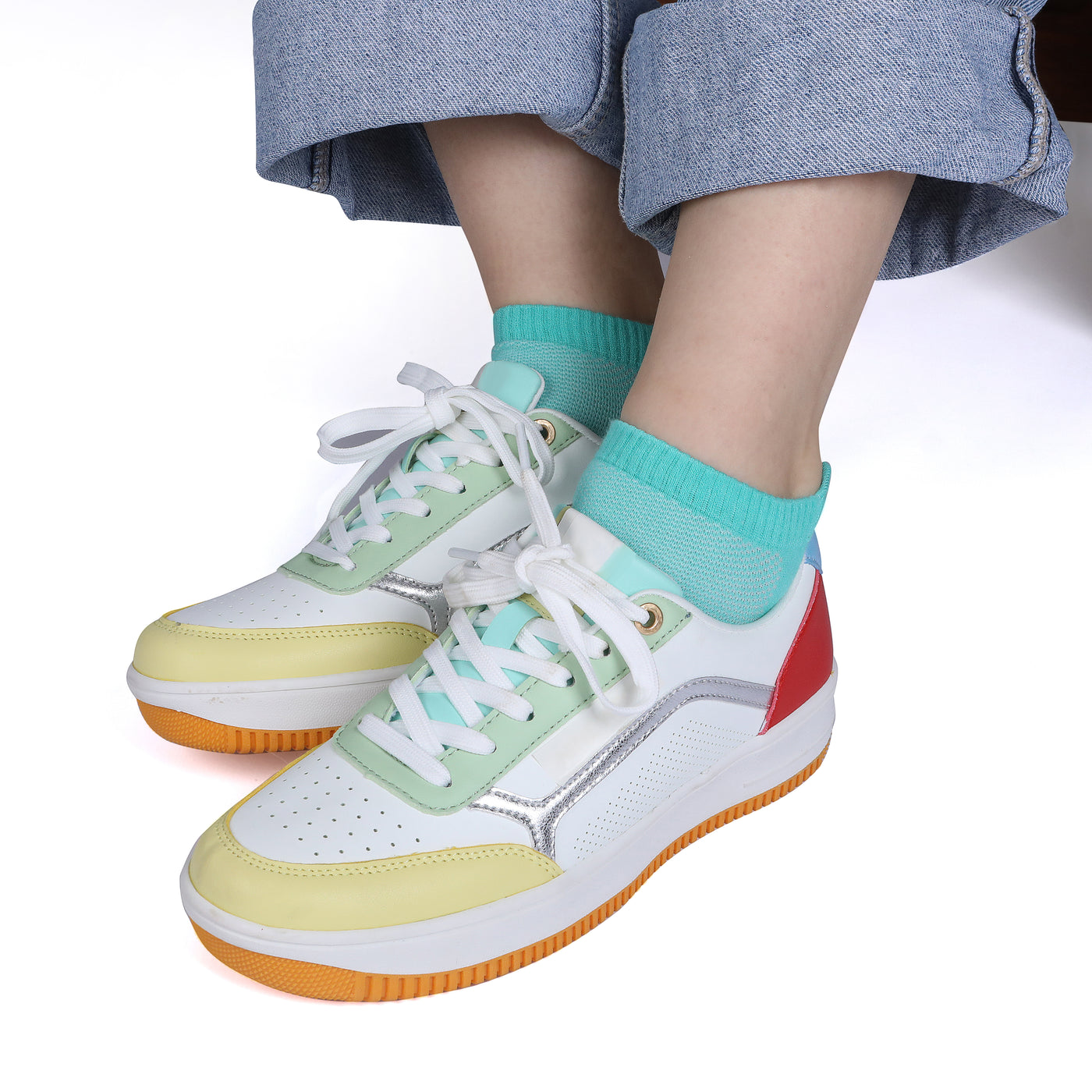 Elyfer-Mint-Green-Bamboo-Ankle-Socks-for-Women-and-Men #color_mint