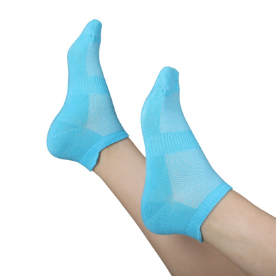 Elyfer-Turquoise-Bamboo-Ankle-Socks-for-Women-and-Men #color_turquoise