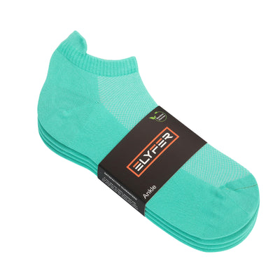 Elyfer-Mint-Green-Bamboo-Ankle-Socks-for-Women-and-Men #color_mint