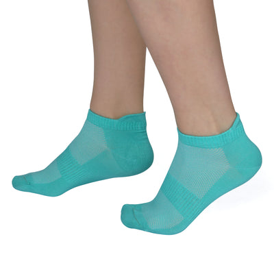 Elyfer-Mint-Green-Bamboo-Ankle-Socks-for-Women-and-Men #color_mint