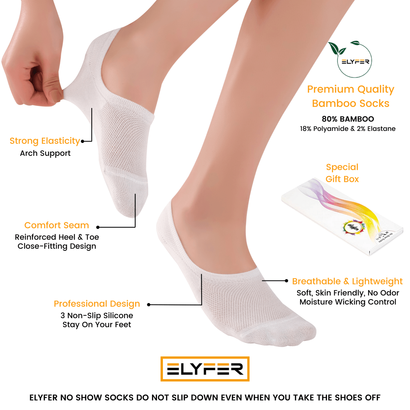 Elyfer-No-Show-Socks-for-Women#color_white